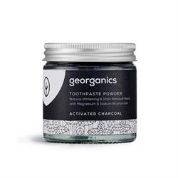 Georganics Whitening Toothpowder - Charcoal 60ml