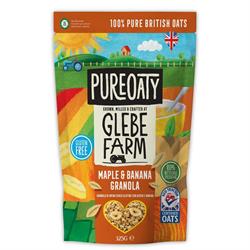 Glebe Farm Gluten Free PureOaty Maple & Banana Granola 325g