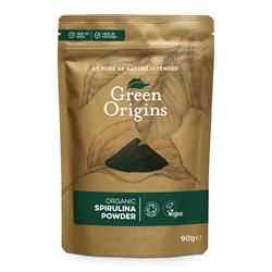 Green Origins Organic Spirulina Powder 90g