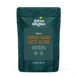 Green Origins Organic Super Cacao Latte Blend of Vegan Hot Chocolate 150g