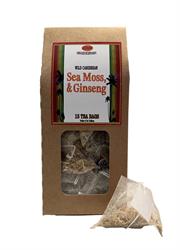 Genni Sea Moss and Ginseng Bio Degradable Pyramid Tea Bags 15 Bags