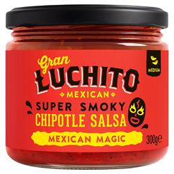 GRAN LUCHITO Gran Luchito Smoky Red Chipotle Salsa 300g