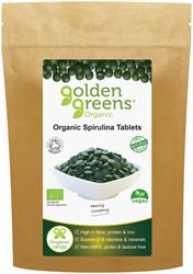 Greens Organic Organic Spirulina 250 Tablets