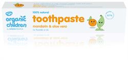 Green People Organic Children Mandarin & Aloe Vera Toothpaste 50ml