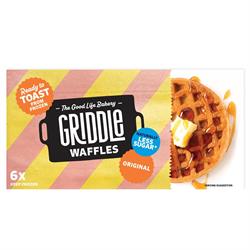 Griddle Vegan Original Wholegrain Waffles 200g