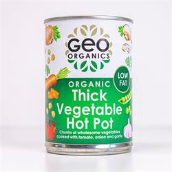 Geo Organics Cans - Organic Thick Vegetable Hotpot 400g