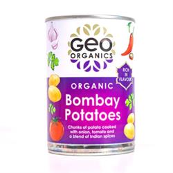 Geo Organics Cans - Organic Bombay Potatoes 400g