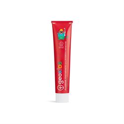 Georganics Kids Toothpaste with Hydroxyapatite - Strawberry - with Fluoride