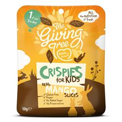 Giving Tree Snacks Freeze Dried Crispies for Kids Mango 10g