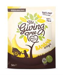 Giving Tree Snacks Freeze Dried Banana Crisps 38g