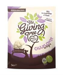 Giving Tree Snacks Vacuum Fried Cauliflower Crisps 36g