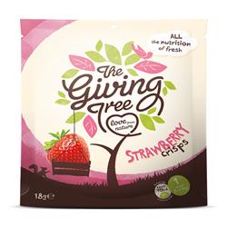 Giving Tree Snacks Freeze Dried Strawberry Crisps 18g
