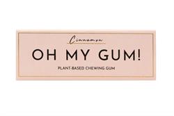 Oh My Gum OH MY GUM! Plant Based Cinnamon Chewing Gum 19g