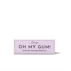 Oh My Gum Chewing Gum in Natural Cherry Flavour 19g