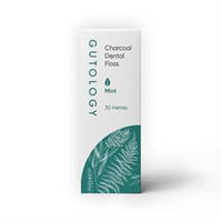 Gutology Gutology Charcoal Dental Floss Biodegradable Mint Waxed