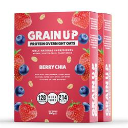 GRAIN UP Grain UP Overnight Oats - Berry Chia 300g