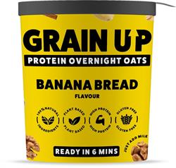 GRAIN UP Grain UP Overnight Oats - Banana Bread 60g POT