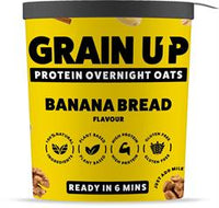 GRAIN UP Grain UP Overnight Oats - Banana Bread 60g POT
