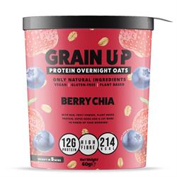 GRAIN UP Grain UP Overnight Oats - Berry Chia Pot 60g