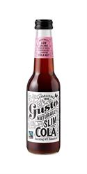 Gusto Naturally low calorie Fairtrade cola 275ml