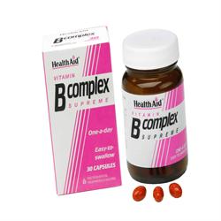 HealthAid Vitamin B Complex Supreme  Capsules 90's