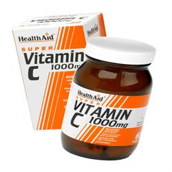 HealthAid Vitamin C 1000mg Chewable (Orange Flavour) - 60 Tablets