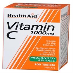 HealthAid Vitamin C 1000mg - Prolonged Release   Tablets  100's