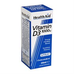 HealthAid Vitamin D3 1000iu Spray 20ml