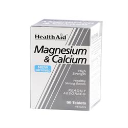 HealthAid Magnesium & Calcium   Tablets 90's