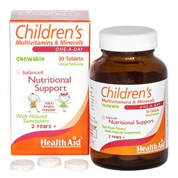 HealthAid Children's MultiVit + Minerals - 30 Tablets