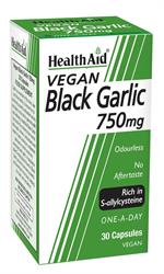 HealthAid Black Garlic 750mg - 30 Vegicaps