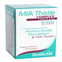 HealthAid Milk Thistle Complex - 60 Tablets