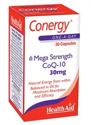 HealthAid Conergy CoQ-10 30mg - 30 capsules