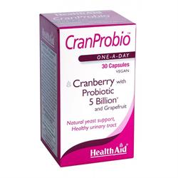 HealthAid Cranprobio  (Cranberry Probiotic 5 Billion) - 30 Vegicaps