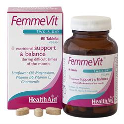 HealthAid FemmeVit PMS - 60 Tablets