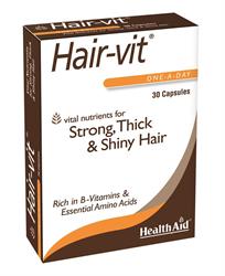 HealthAid Hair-vit Blister - 30 Capsules