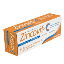 HealthAid Zincovit C (Vitamin C Zinc Propolis) Blister - 60 Tablets