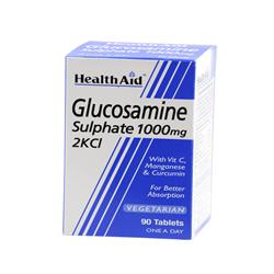 HealthAid Glucosamine Sulphate 2KCl 1000mg - 90 tablets