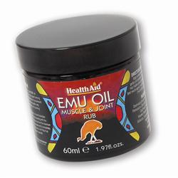 HealthAid Emu Oil - Muscle & Joint Rub Cream 60ml