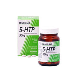 HealthAid 5-HTP 50mg - Prolonged Release - 60 Tablets