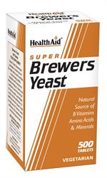 HealthAid Brewers Yeast Tablets. 500 tablets