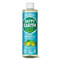 Happy Earth Happy Earth Natural Shower Gel Cedar Lime 300ml