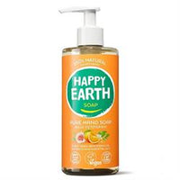 Happy Earth Happy Earth Natural Hand Soap Rose Petitgrain 300ml