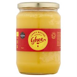 Happy Butter Artisan Organic UK Ghee 580g Jar