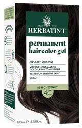 Herbatint Ash Chestnut Ammonia Free hair Colour 4C 170ml