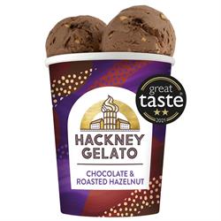 Hackney Gelato Chocolate & Roasted Hazlenut Gelato 460ml