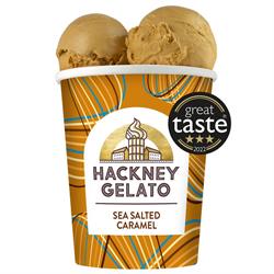 Hackney Gelato Sea Salted Caramel Gelato 460ml