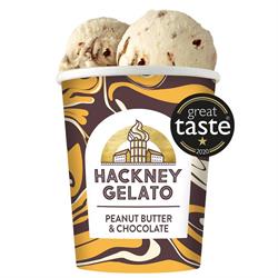 Hackney Gelato Peanut Butter & Chocolate Gelato 460ml