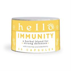 Hello Wellness Hello Immunity natural daily support 400mg 30 caps