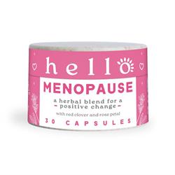 Hello Wellness Hello Menopause menopause support 30 x 400mg